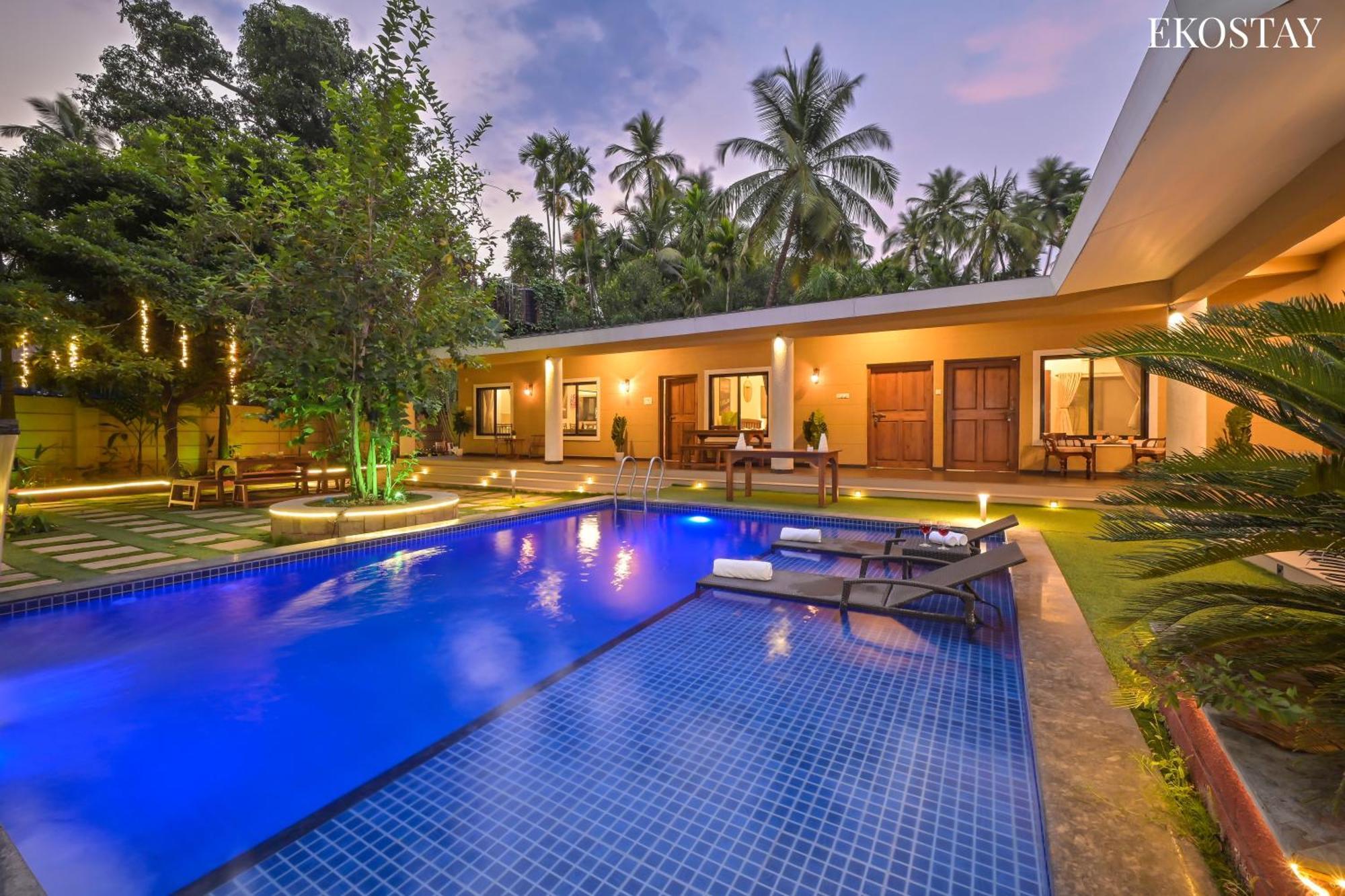 Eko Stay Gold- Casa Zul Villa Alībāg Exteriör bild